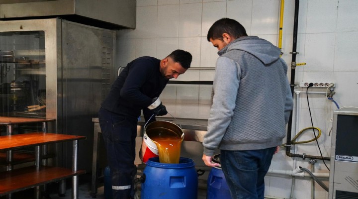 Tire’de atık yağlar geri dönüşüme kazandırılıyor