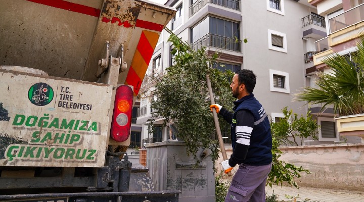 Tire’de bayram öncesi temizlik ve bakım seferberliği