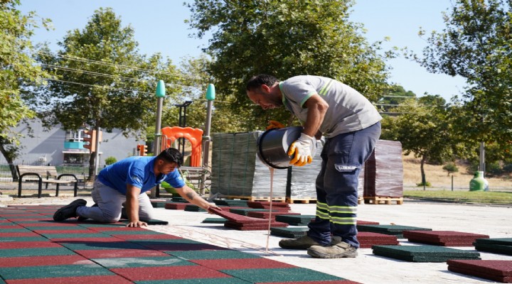 Tire’de çocuklar için daha güvenli parklar