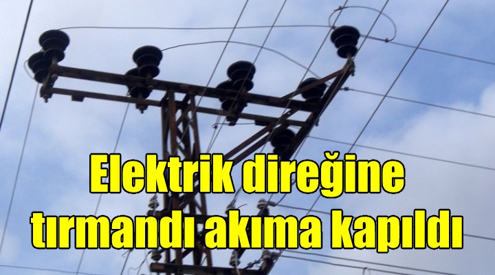 Tırmandığı elektrik trafosunda akıma kapılarak düşen kişi öldü