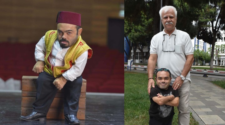Tiyatro ile hayata tutunuyor