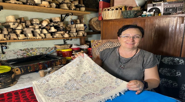 Tokat ın yöresel sanatı  yazmacılığı  İzmir de yaygınlaştırıyor