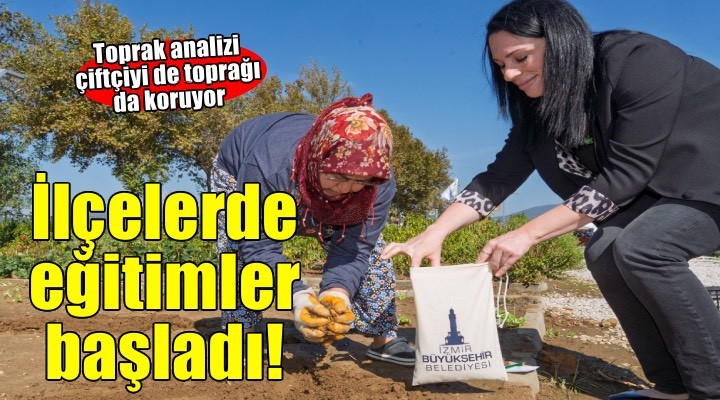 Toprak analizi ile hem çiftçi hem de toprak korunuyor