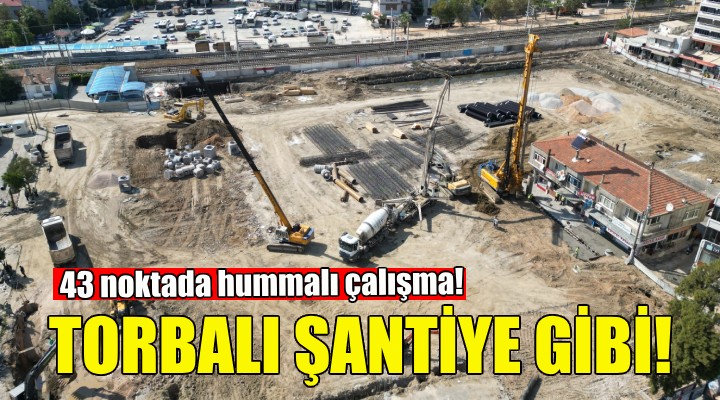 Torbalı da 43 noktada hummalı çalışma!