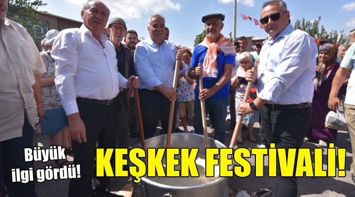 Torbalı da Keşkek Festivali coşkusu!