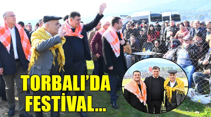 Torbalı da deve güreşi festivali...