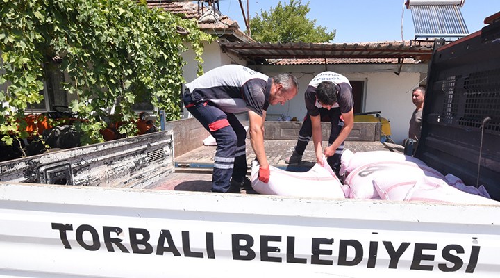 Torbalı da üreticiye büyük destek