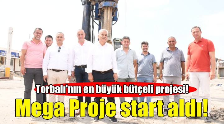 Torbalı daki Kent Meydanı Projesi start aldı!