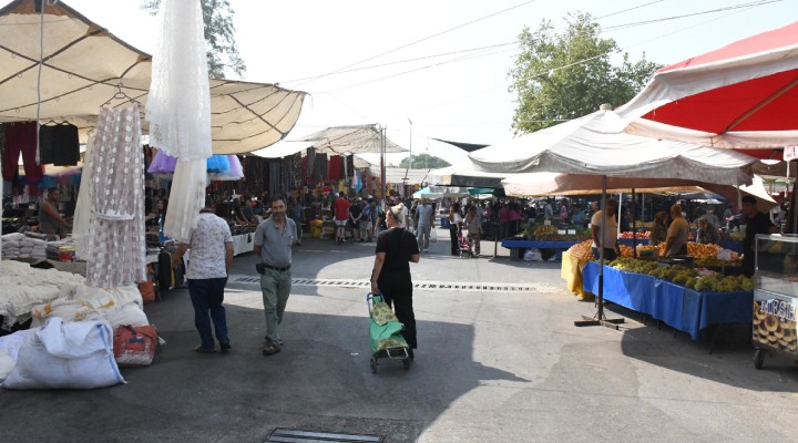 Torbalı pazarı yeni yerine taşındı!