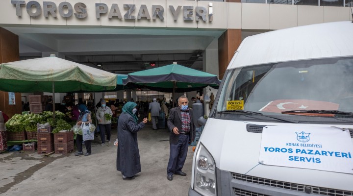 Toros Kapalı Pazaryeri ne ulaşıma ücretsiz servis çözümü!