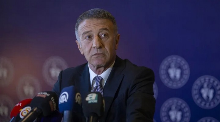 Trabzonspor da deprem... Ahmet Ağaoğlu istifa etti!