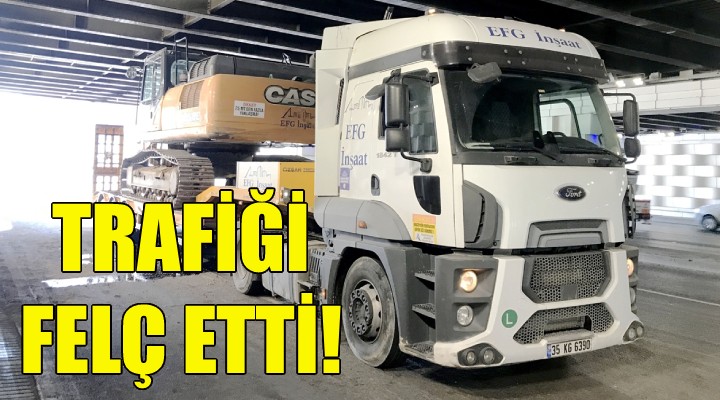 Trafiği felç etti!