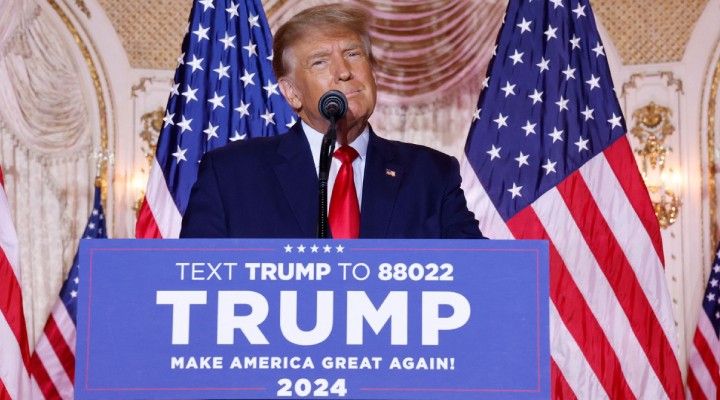 Trump, 2024 seçimleri için resmen aday!