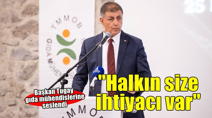 Tugay: Sizinle dayanışma içinde olursak güç kazanabiliriz