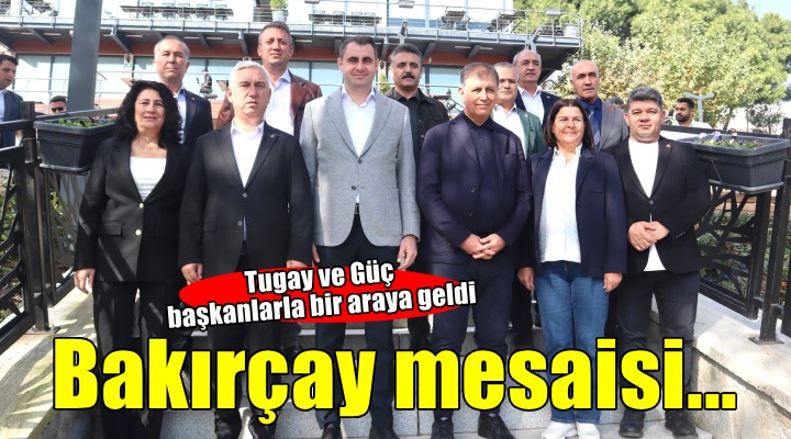 Tugay ve Güç ten Bakırçay mesaisi...  Umudu büyütüyor, dayanışmayı çoğaltıyoruz 