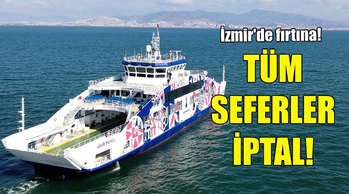 Tüm seferler iptal!