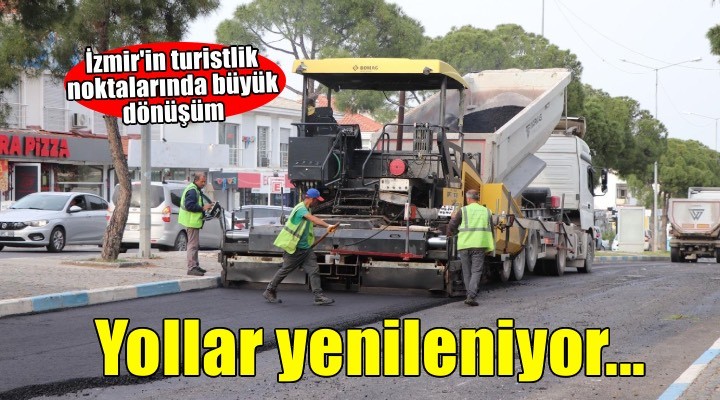 Turistik yollar baştan sona yenileniyor
