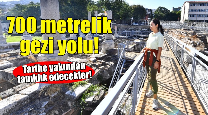 Turistler, Agora Ören Yeri’ndeki tarihe yakından tanıklık edecek!