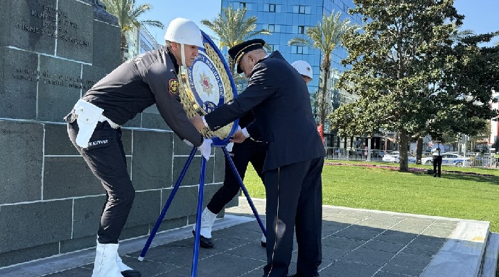 Türk Polis Teşkilatı nın 179. kuruluş yılı İzmir de kutlandı