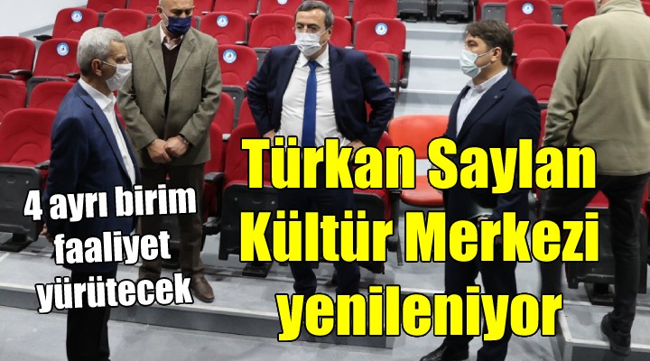 Türkan Saylan Kültür Merkezi yenileniyor