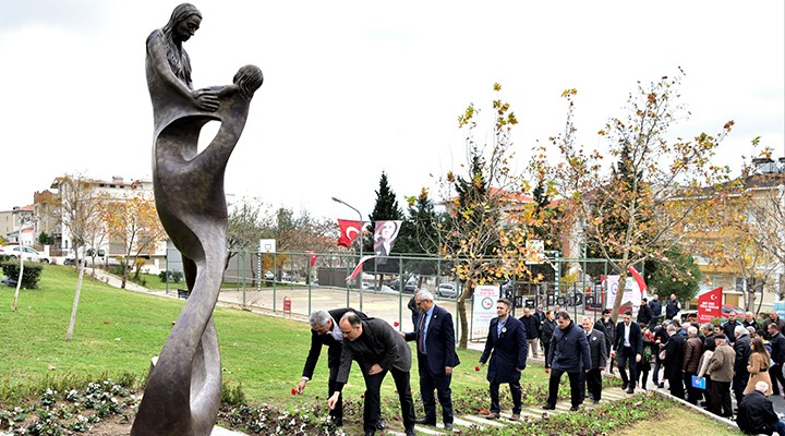 Türkan bebek Bornova da anıldı