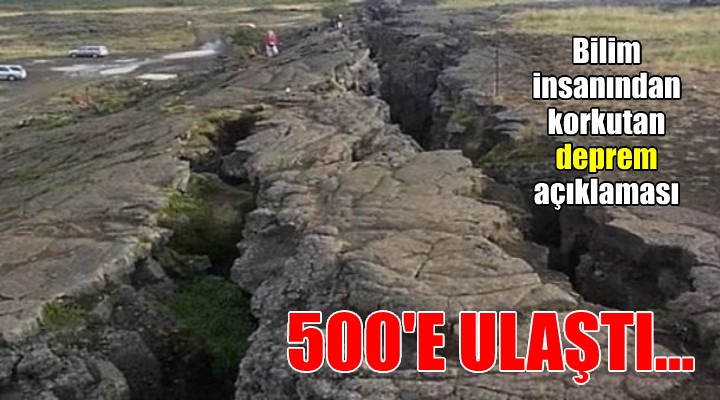 Türkiye de deprem oluşturabilecek fay sayısı 500 ün üzerine çıktı