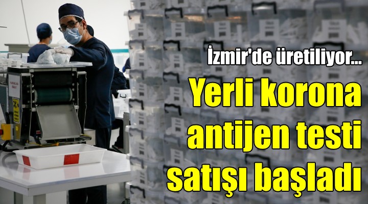 Türklab, Kovid-19 antijen testi satışına başladı!