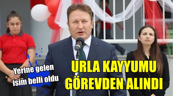 URLA KAYYUMU GÖREVDEN ALINDI