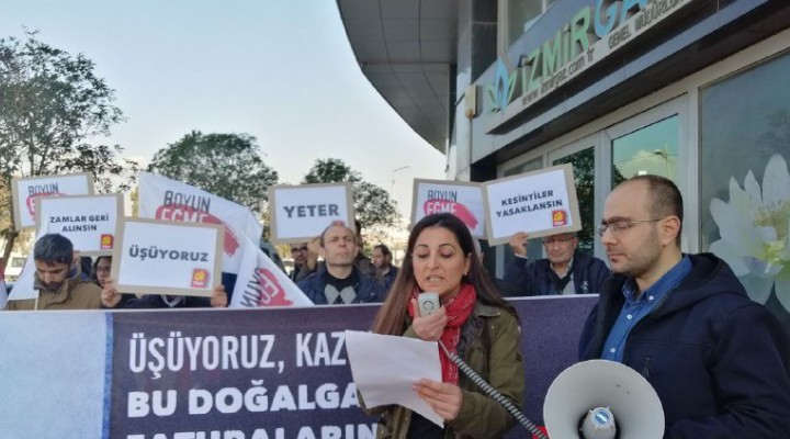 Üç büyük ilde doğalgaz protestosu