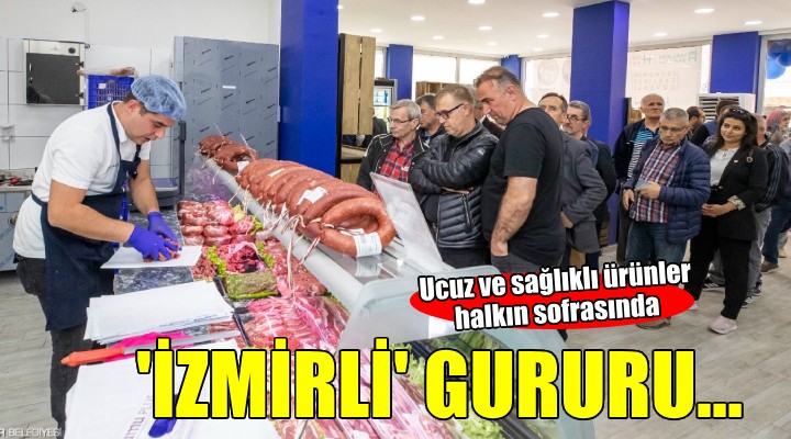 Ucuz ve sağlıklı İzmirli ürünleri halkın sofrasında...