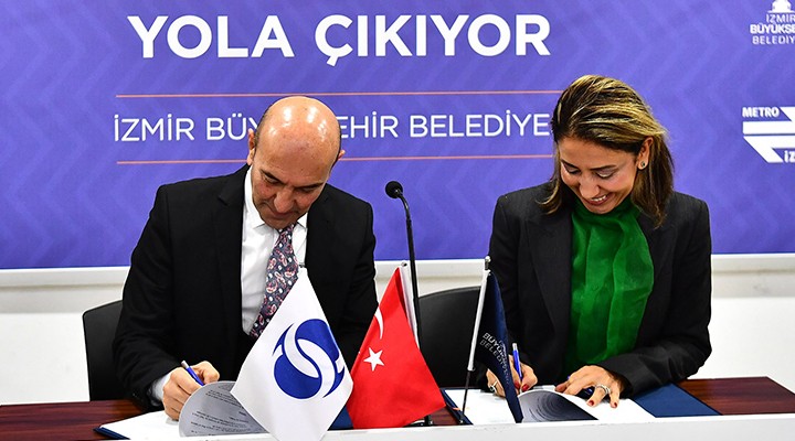 Üçyo-Buca Metrosu için 80 milyon euroluk imza