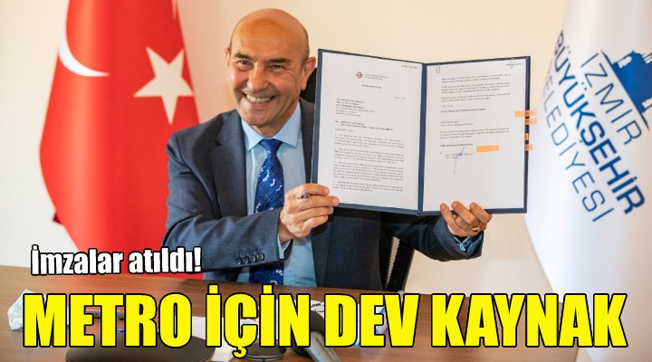 Üçyol-Buca metrosuna dev kaynak!