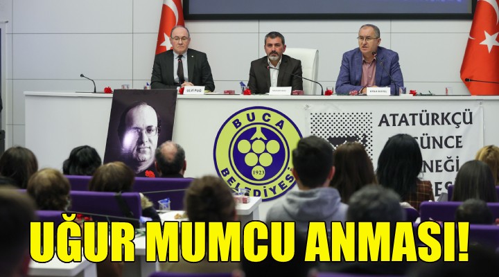 Uğur Mumcu Buca’da anıldı!