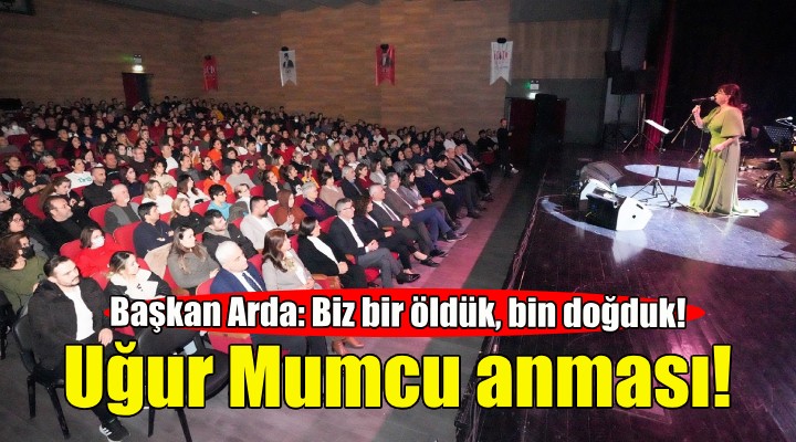 Uğur Mumcu Gaziemir’de anıldı!