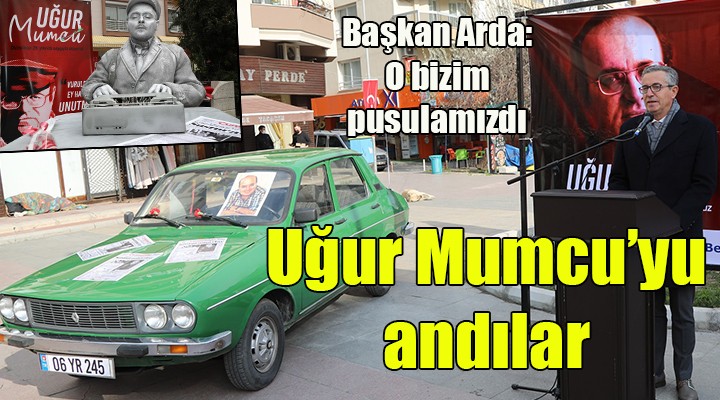 Uğur Mumcu ölümünün 28. yılında Gaziemir’de özlemle anıldı