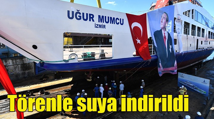 Uğur Mumcu törenle denize indirildi