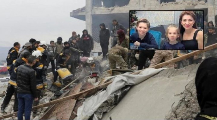 Ukrayna da savaştan kaçıp depremde öldüler