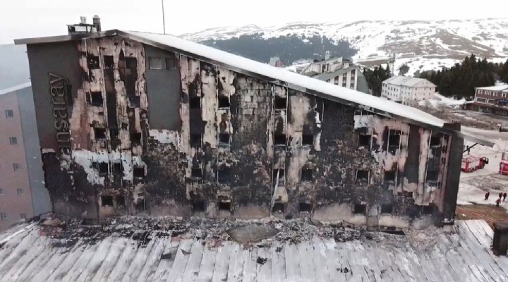 Uludağ daki Kervansaray Otel de çıkan yangında 2 kişi öldü