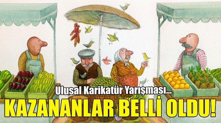 Ulusal Karikatür Yarışması nın kazananları belli oldu!