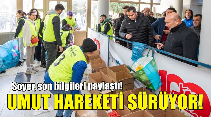 Umut Hareketi sürüyor... Soyer, son verileri paylaştı!