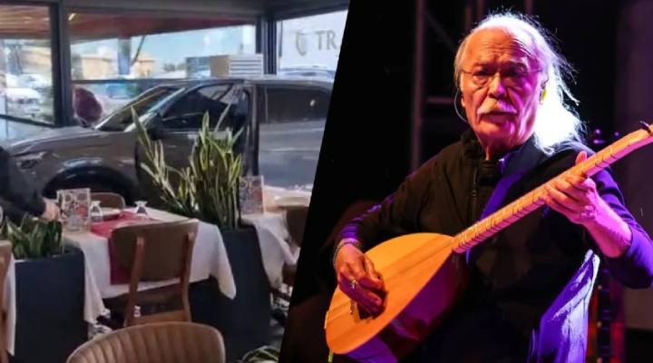 Ünlü sanatçı otomobiliyle restorana daldı! Hastaneye kaldırıldı...