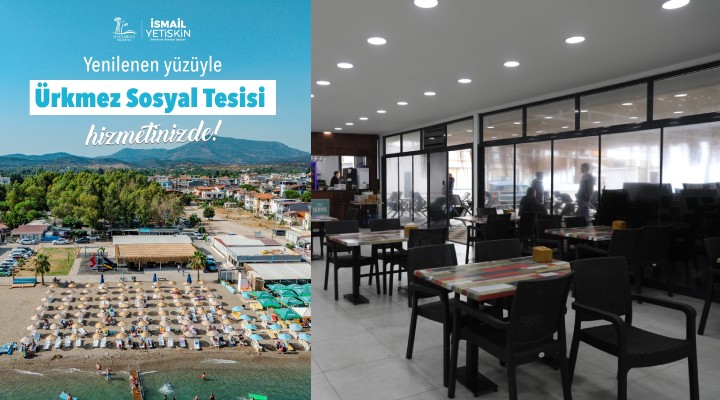 Ürkmez Sosyal Tesisi 4 mevsim hizmette