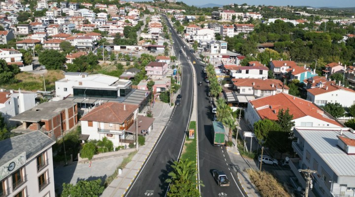 Urla da Erdoğan Ker Caddesi yenilendi!