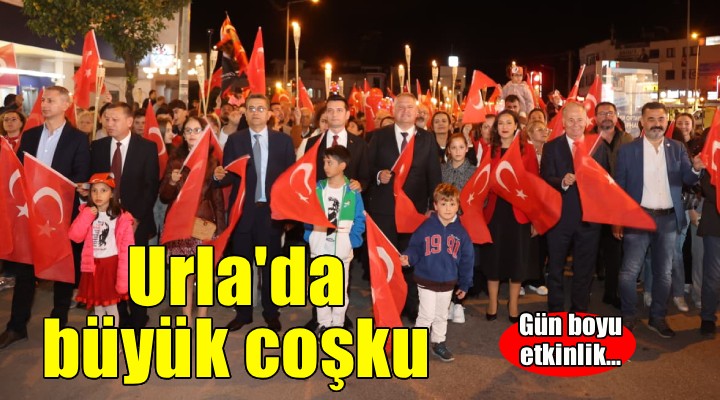Urla da cumhuriyet coşkusu...