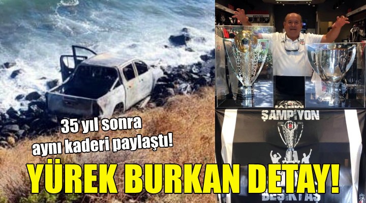 Urla daki kazada yürek burkan detay!