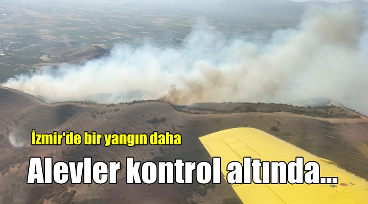 Urla söndü Tire başladı... Yangın kontrol altına alındı