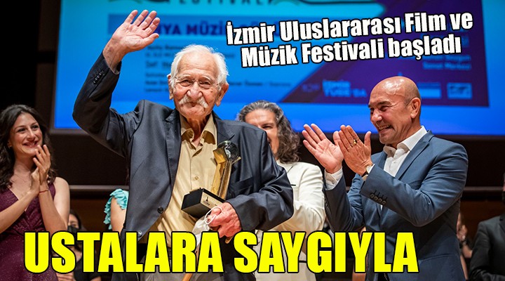 Ustalar ayakta alkışlandı