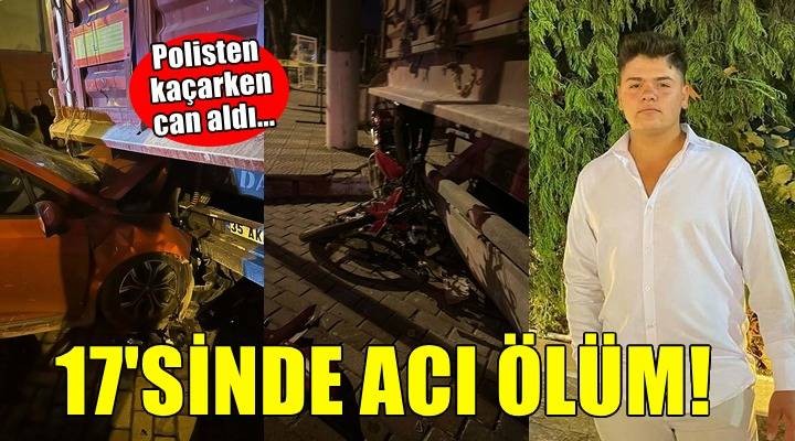 Uygulamadan kaçarken motosiklete çarptı: 1 ölü, 1 yaralı