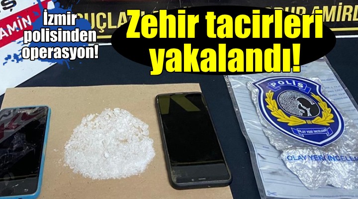 Uyuşturucu satıcıları yakalandı!