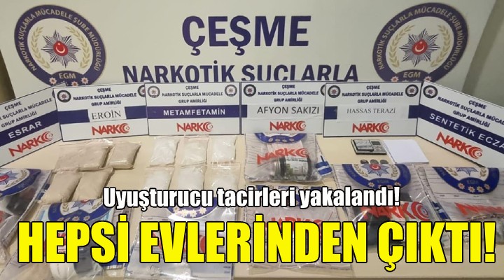 Uyuşturucu tacirleri yakalandı!